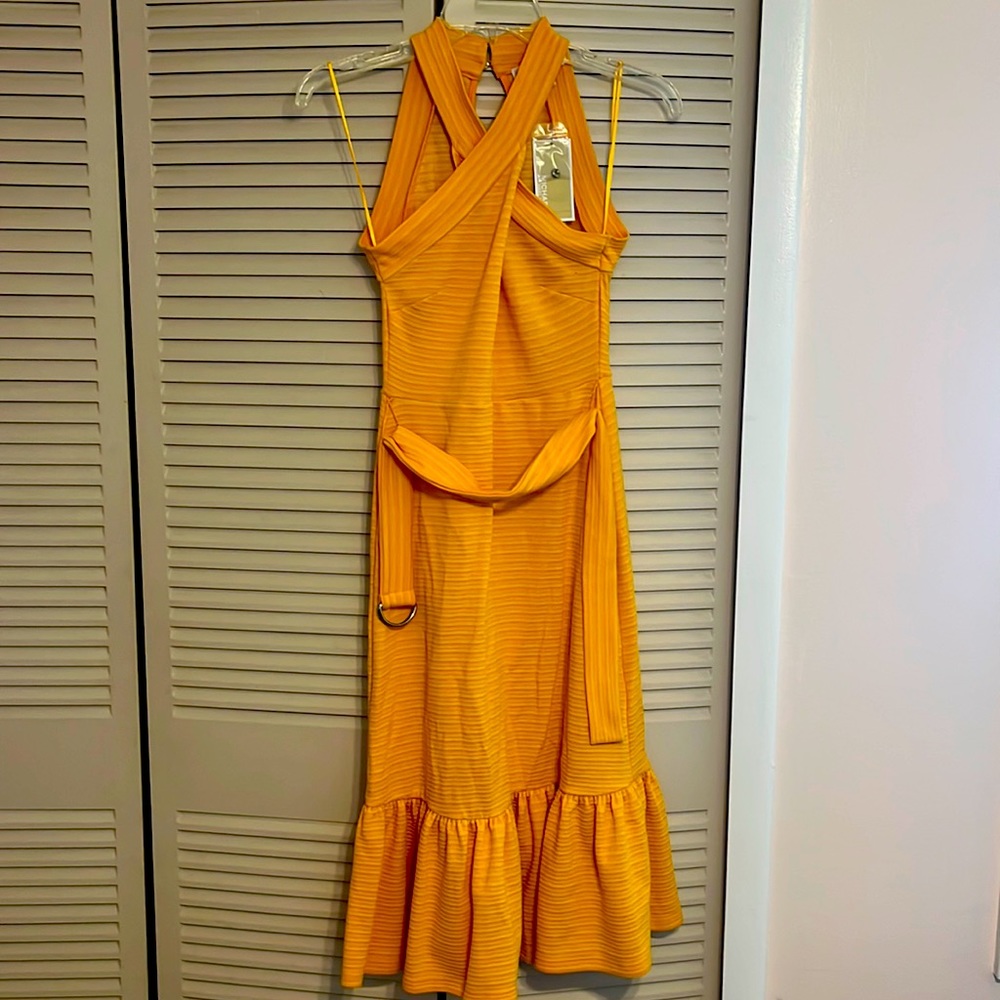 Brand new yellow Michael kors dress